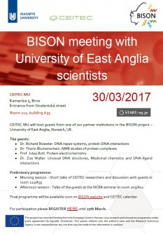 BISON meeting with University of East Anglia scientists