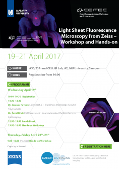 Light Sheet Fluorescence Microscopy from Zeiss – Workshop and Hands-on