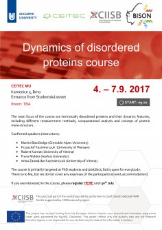 Dynamics of disordered proteins course