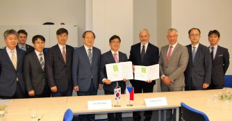 CEITEC VUT a jihokorejský Gyeongnam Technopark podepsali memorandum k rozvíjení další spolupráce