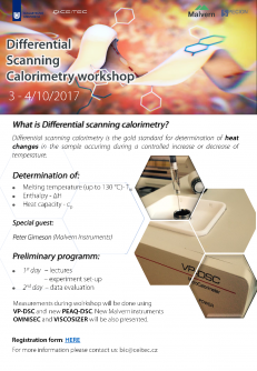 Differential Scanning Calorimetry Workshop