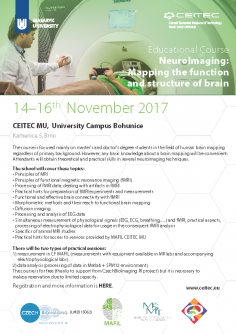 Educational Course: NeuroImaging - Mapping the function and structure of brain