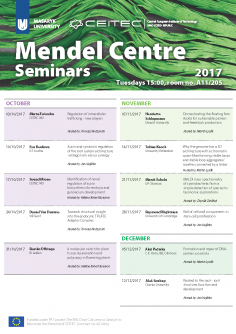 Mendel Centre Seminar