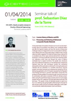 Seminar talk of prof. Sebastian Díaz de la Torre