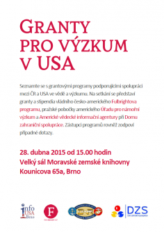 Granty pro výzkum v USA