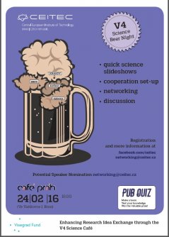 Night of Better Cooperation in Scientific Research (V4 Science Beer Night) 2