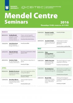Mendel Centre Seminars