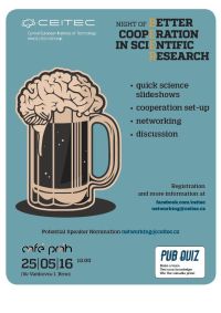Night of Better Cooperation in Scientific Research (Science Beer Night) 5 – CANCELLED
