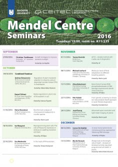 Mendel Centre Seminars
